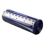 PVC Strip Curtain - Manufacturer - 3mm Transparent with Hanger System Door