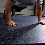 Gym Rubber Tile - Manufacturer - 20mm EPDM Black Floor Equipment Anti-slip Mat