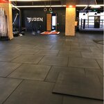 Gym Rubber Flooring - Manufacturer - Sinysenda 1.5cm SBR Gym Floor Mat Tiles