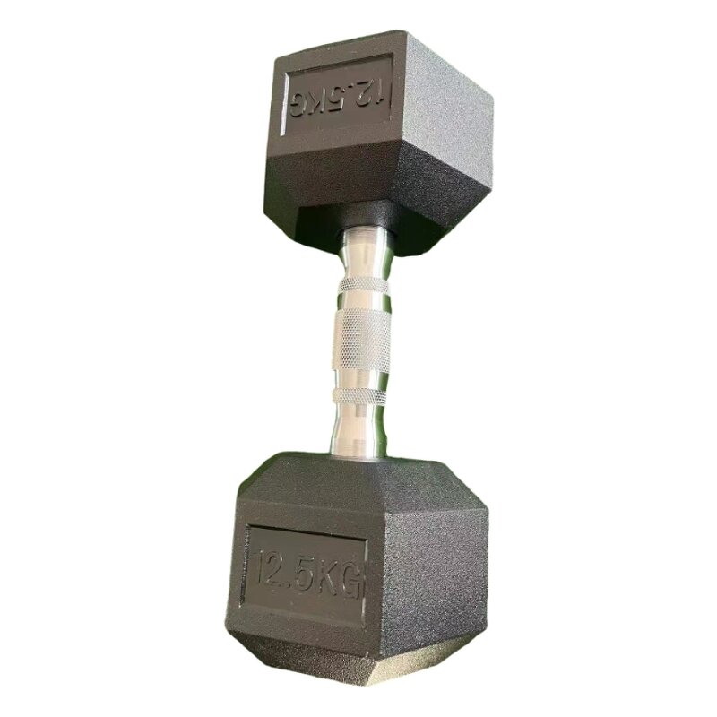 Hex Dumbbell - Manufacturer - Hot Sell Fixed Rubber Coated Gym Fitness Weights