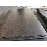 Gym Floor Mat - Manufacturer - Factory Customized 50*50 Interlocking Fitness Tile