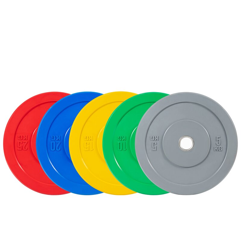 Rubber Weight Plates - Manufacturer - Premium Custom Covered Gym Barbell Kilo