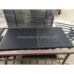 Gym Rubber Flooring - Manufacturer - 30mm Commercial Thick Weight Lifting Tile