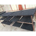 Gym Rubber Tile - Manufacturer - 20mm EPDM Black Used Floor Equipment Fitness Mat