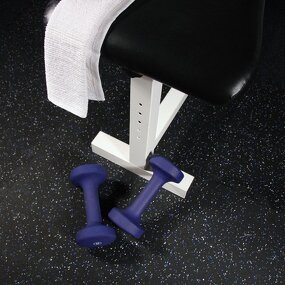 Gym Rubber Mat - Manufacturer - Anti-Squeak Silent Workout Fitness Floor