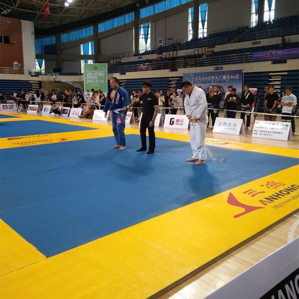 Judo Puzzle Mat - Manufacturer - 4cm White IJF Approved Martial Arts Flooring