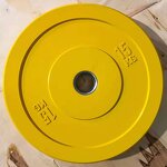 Cast Iron Weight Plates - Manufacturer - 5LB Four bar Paint Black Barbell Fitness