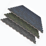 Gym Rubber Flooring - Manufacturer - Soft-Edged Anti-Injury Sharp Corners Mat