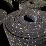 Gym Rubber Flooring - Manufacturer - 8mm Anti-Slip Tile Home Fitness Floor Mat