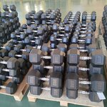 Rubber Coated Dumbbell - Manufacturer - Factory Direct Strength Training Commercial