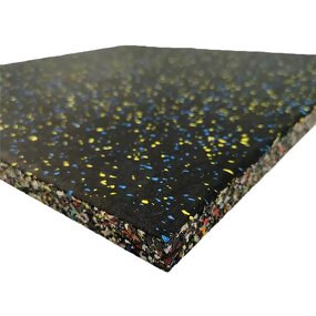 Gym Rubber Tile - Manufacturer - Noise Reduction Fitness Floor Equipment Mat