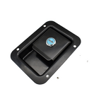 Flush Mount Latch - Manufacturer - Heavy Duty Stainless/Iron Trailer Toolbox RV Electrical Lock