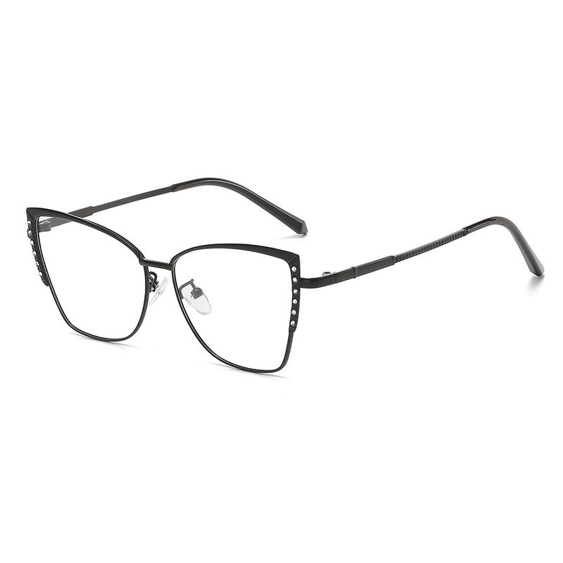 Eyeglasses Manufacturer - High Quality Fashionable Blue Light Blocking for Women with Custom Logo Oval