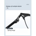 Sunglasses Manufacturer - Aluminum Magnesium Three-in-One Magnetic Set Polarized Anti-Radiation for Men