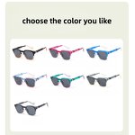 Kids Sunglasses Manufacturer - Square TR90 Frame Polarized with Custom Logo & UV400 Lens Foldable