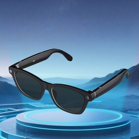 Smart Glasses Manufacturer - New AI Translation Music Playback Camera UV400 with Bluetooth Wireless