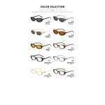 Sunglasses Manufacturer - Retro Oval Narrow Frame with Custom Logo for Outdoor Vacation