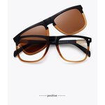 Glasses Manufacturer - 2025 New 5 in 1 Magnet Eyeglasses Frames Interchange Lenses Magnetic Polarized Clip on