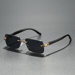 Sunglasses Manufacturer - 2025 Trending Vintage Retro Luxury Blue Frame UV400 for Men Women Travel
