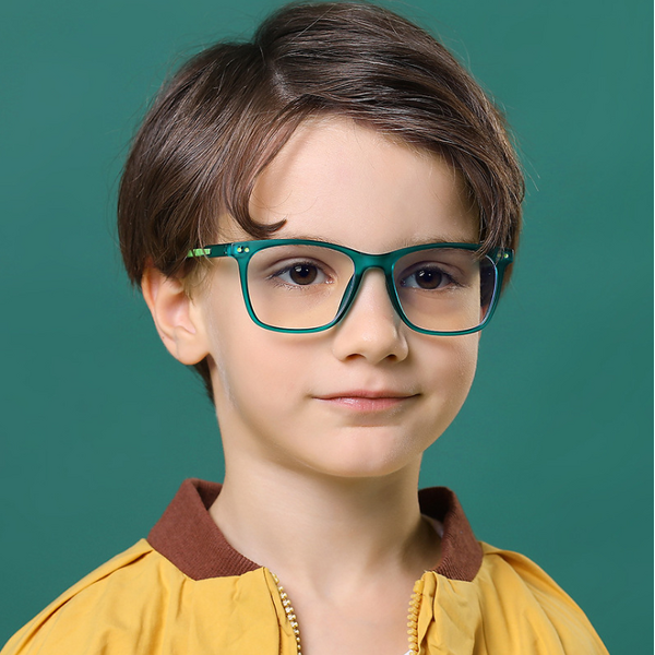 Kids Eyeglasses Manufacturer - TR90 Round Frame Anti-Radiation Anti Blue Light