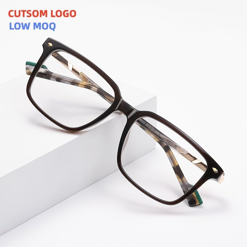 Eyeglass Frame Manufacturer - Unisex Light TR90 Oversized Double Bridge Blue Light Frame