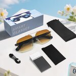 Smart Glasses Manufacturer - 2025 Trend AI for Women High Definition Nylon Lenses Automatic Bluetooth Anti-Radiation