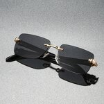Sunglasses Manufacturer - 2025 Trending Vintage Retro Luxury Blue Frame UV400 for Men Women Travel