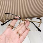 Eyeglasses Manufacturer - High Quality Fashionable Blue Light Blocking for Women with Custom Logo Oval