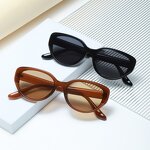 Sunglasses Manufacturer - Personalized Small Round Frame Cat Eye with Custom Logo for Women