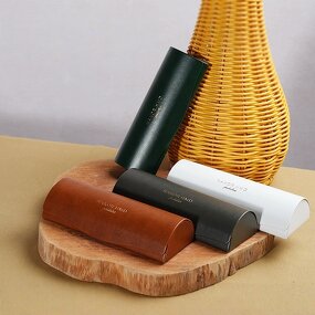 Glasses Case Manufacturer - Hot Sale Custom Logo Triangle Folded Design Pressure Prevention for Men Women