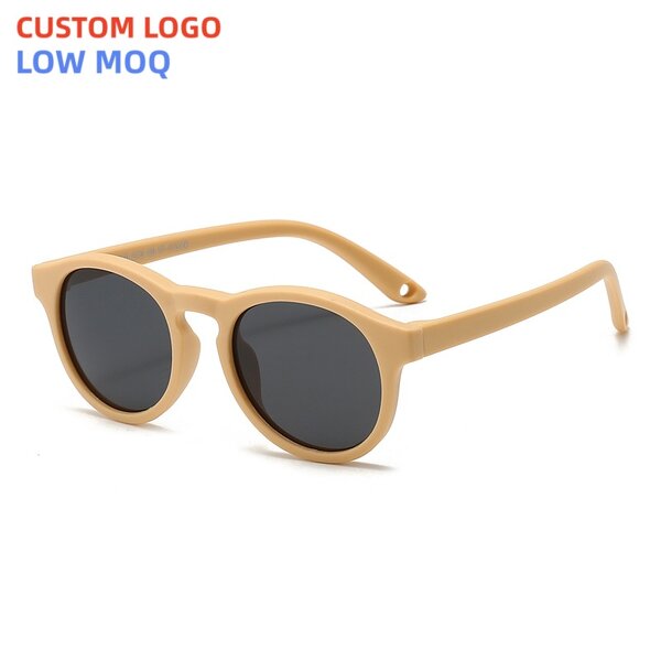 Kids Sunglasses Manufacturer - Durable TPEE Flexible Frame Round Shape with UV400 Protection