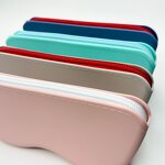 Case Manufacturer - Wholesale Customized Logo PU Leather Classical Oblique Flap Pocket for Glasses Knife