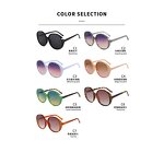 Sunglasses Manufacturer - Round Oversized Full Rim with UV400 Protection & Custom Logo