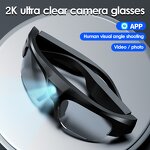Smart Glasses Manufacturer - 2025 Trendy Men's Frame AI Anti-blue Light for Unisex with Camera