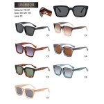 Sunglasses Manufacturer - New Arrival Unisex Polygonal Gradient Frameless Edge-Cut UV400 Multi-Colored PC