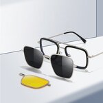Sunglasses Manufacturer - Best Selling 1.1 Folding Magnetic Sleeve Block Blue Light Clip on Polarized