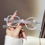 Reading Glasses Manufacturer - 2025 Stylish Colorful Cartoon Small Square Anti-Blue Light for Women