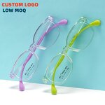 Children's Glasses Manufacturer - Anti-Blue Light Trendy Eyeglass Frames Myopia Compatible