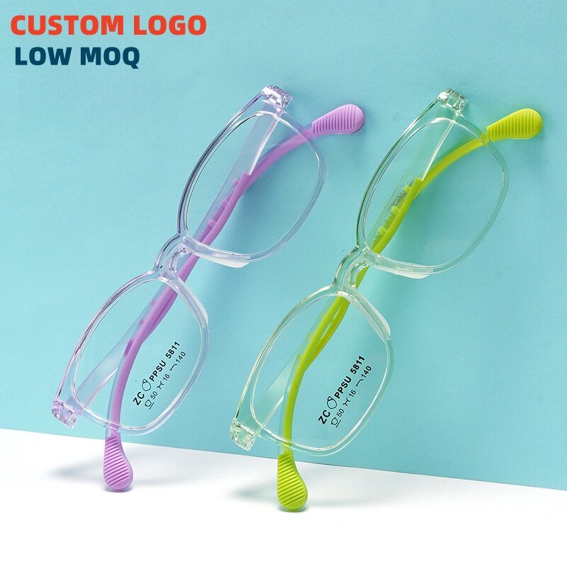 Children's Glasses Manufacturer - Anti-Blue Light Trendy Eyeglass Frames Myopia Compatible