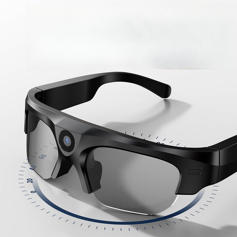 Smart Glasses Manufacturer - 2025 Trendy Men's Frame AI Anti-blue Light for Unisex with Camera
