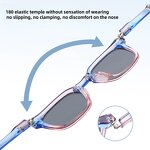 Kids Sunglasses Manufacturer - Square TR90 Frame Polarized with Custom Logo & UV400 Lens Foldable