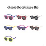 Kids Sunglasses Manufacturer - Trendy Oval Flexible TPEE Frame Polarized with UV400 for Eye Protection