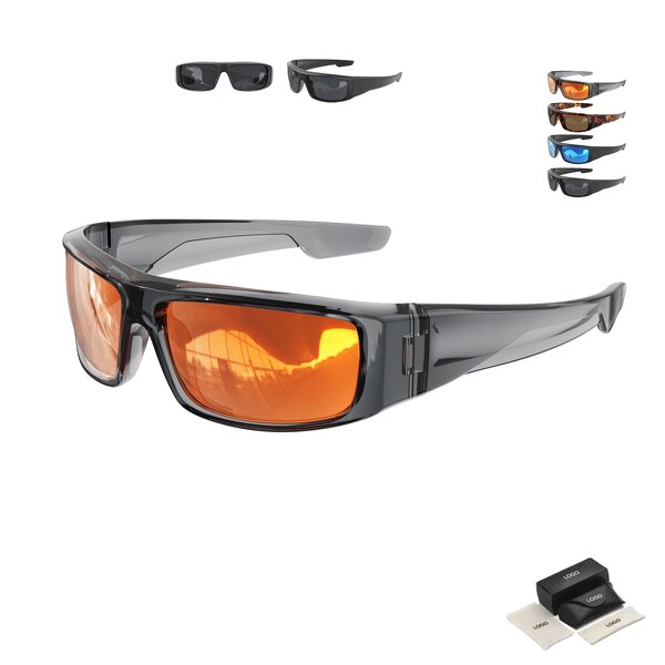 Sunglasses Manufacturer - TR90 Classic Style Polarized for Outdoor Fish Eye Protection Men Women