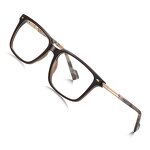 Eyeglass Frame Manufacturer - Unisex Light TR90 Oversized Double Bridge Blue Light Frame