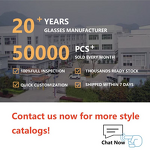 Eyeglass Frame Manufacturer - Unisex Light TR90 Oversized Blue Light Frame