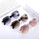 Smart Glasses Manufacturer - MZ06 AI Automatic Bluetooth UV400 Fashion Design Anti-Radiation for Music Calls