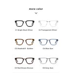 Eyeglass Frame Manufacturer - Light TR90 Oversized Blue Light Frame for Men Women