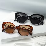 Sunglasses Manufacturer - Women Cat Eye Vintage Small Round Frame with UV Protection for Outdoor