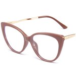 Custom Logo Fashion Womens Eye TR90 Anti Blue Light Blocking Eyeglasses Glasses Optical Frame Gafas