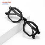 Eyeglass Frame Manufacturer - Women Cat's Eye Frame Light TR90 Oversized Blue Light